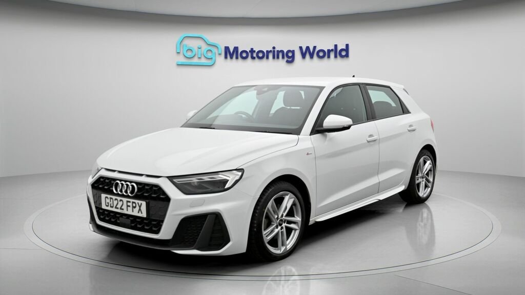 Audi A1 S Line GD22FPX White #3
