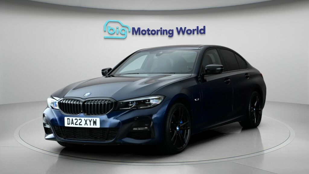 BMW 3 Series M Sport Pro Edition DA22XYW Blue #3
