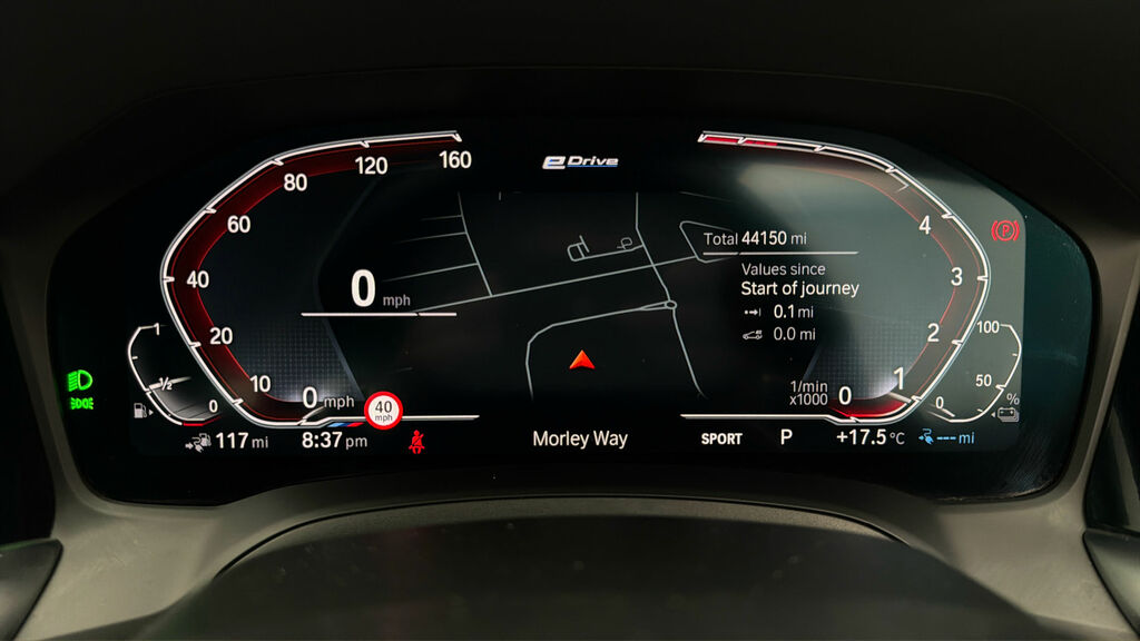 BMW 3 Series 330E M Sport Step Blue #24