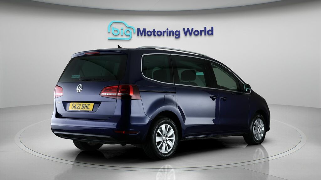 Volkswagen Sharan Se Nav Blue #4