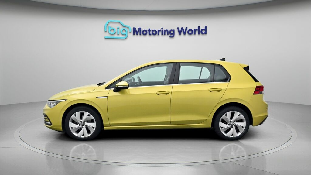 Volkswagen Golf Style Yellow #4