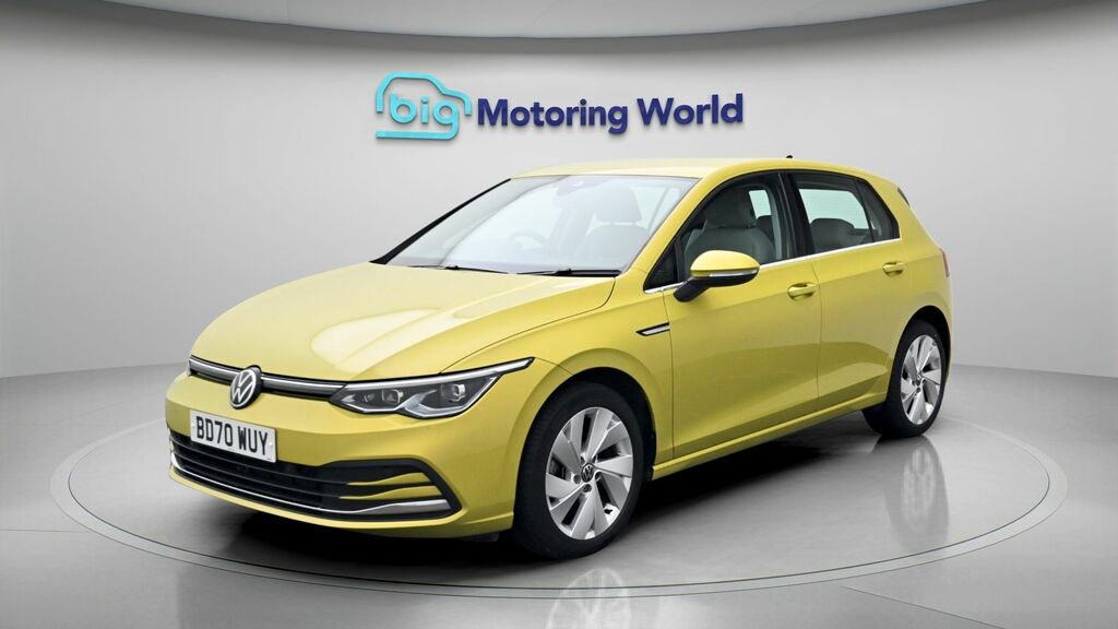 Volkswagen Golf Style Yellow #3