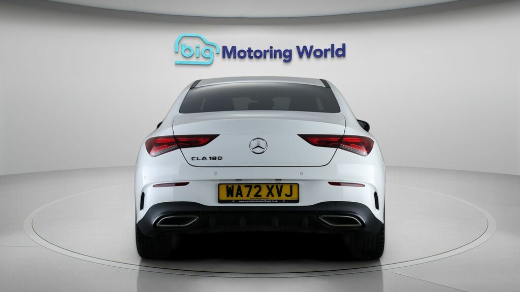 Mercedes-Benz CLA Class Amg Line WA72XVJ White #6