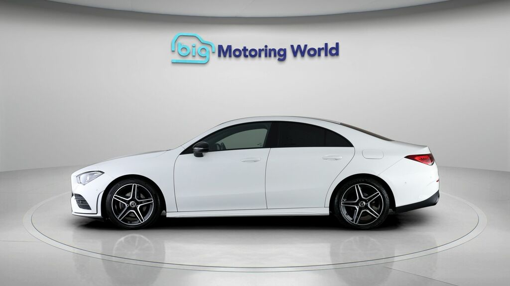 Mercedes-Benz CLA Class Amg Line WA72XVJ White #4
