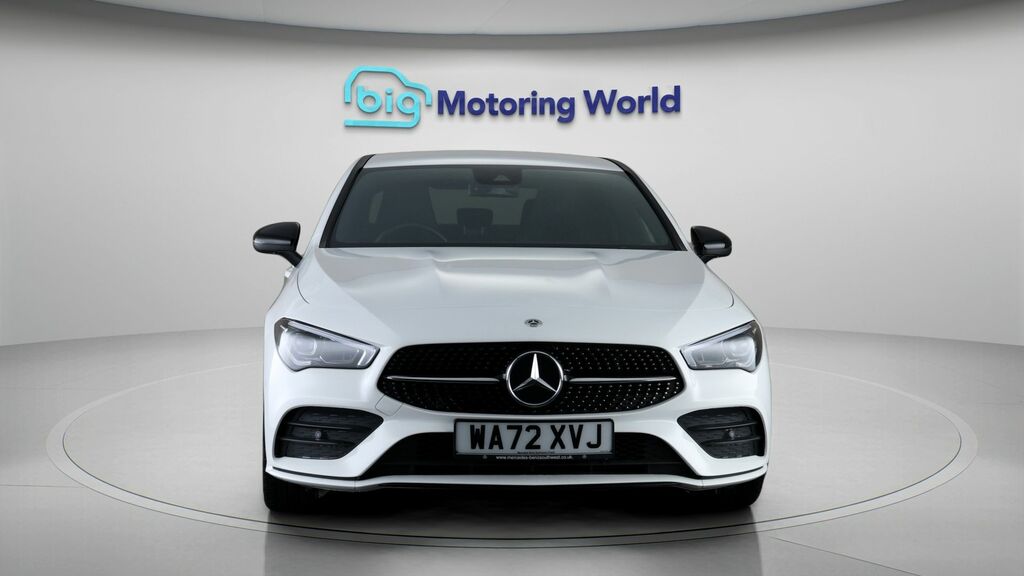 Mercedes-Benz CLA Class Amg Line WA72XVJ White #2