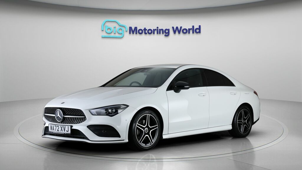 Mercedes-Benz CLA Class Amg Line WA72XVJ White #3