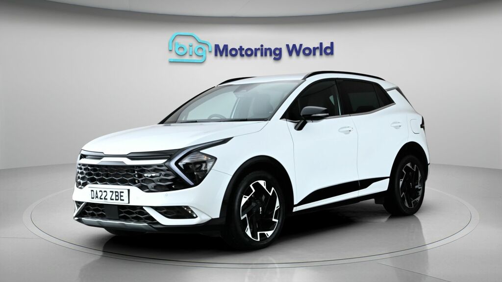Kia Sportage Gt-line White #3