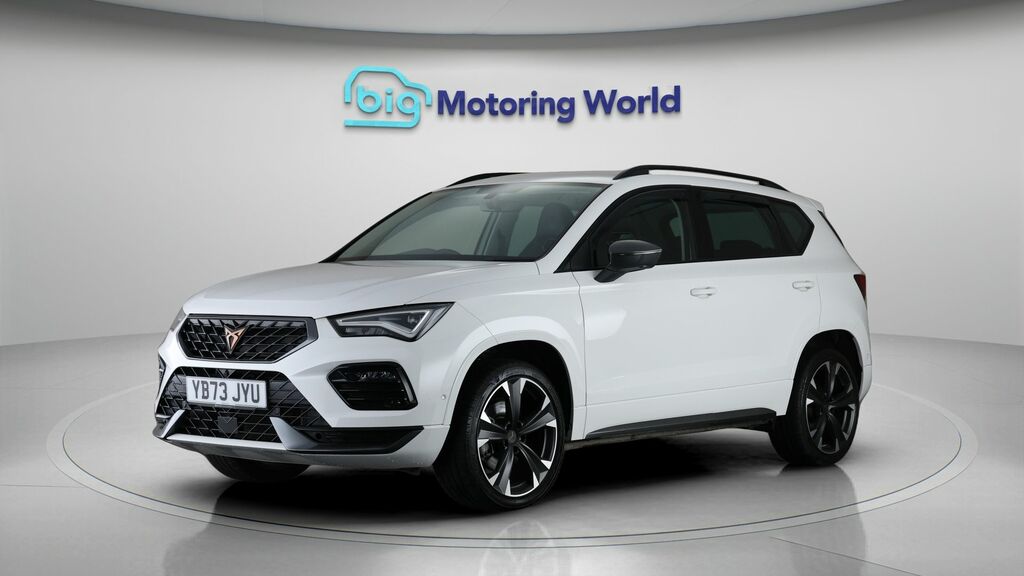 Cupra Ateca V2 White #3