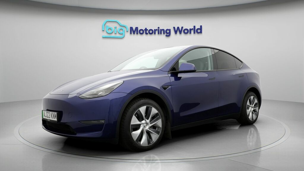 Tesla Model Y Long Range Blue #3