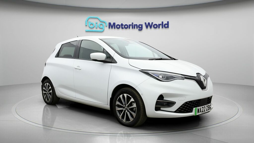 Renault Zoe Gt Line White