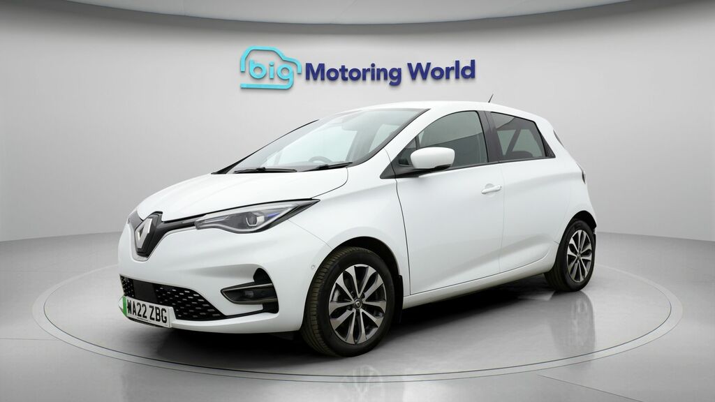 Renault Zoe Gt Line White #3