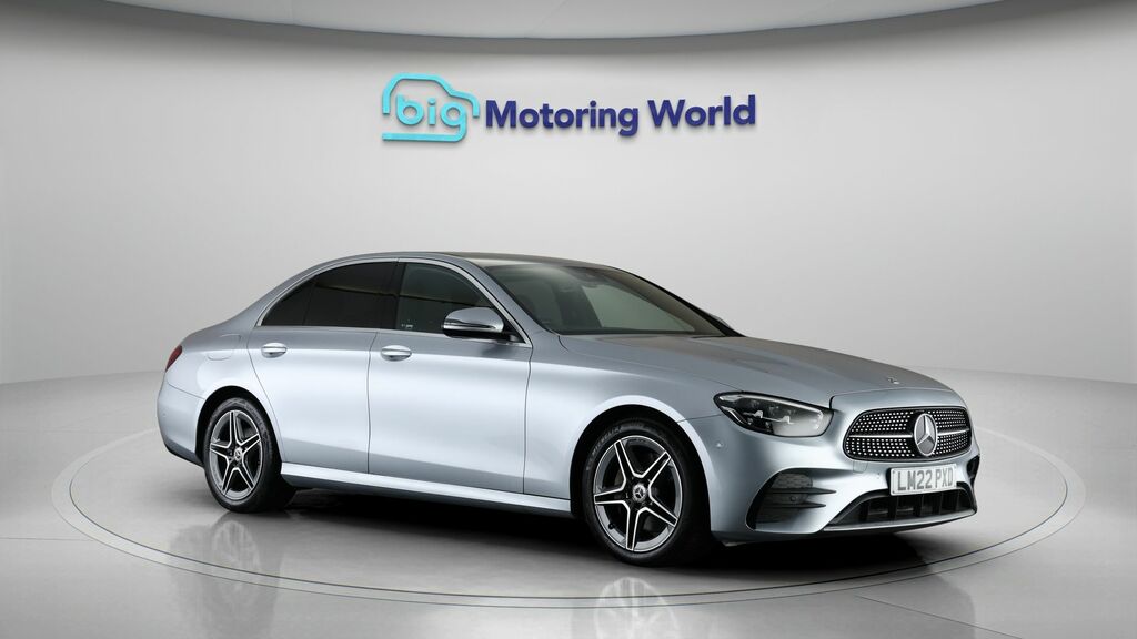 Mercedes-Benz E Class Amg Line Silver