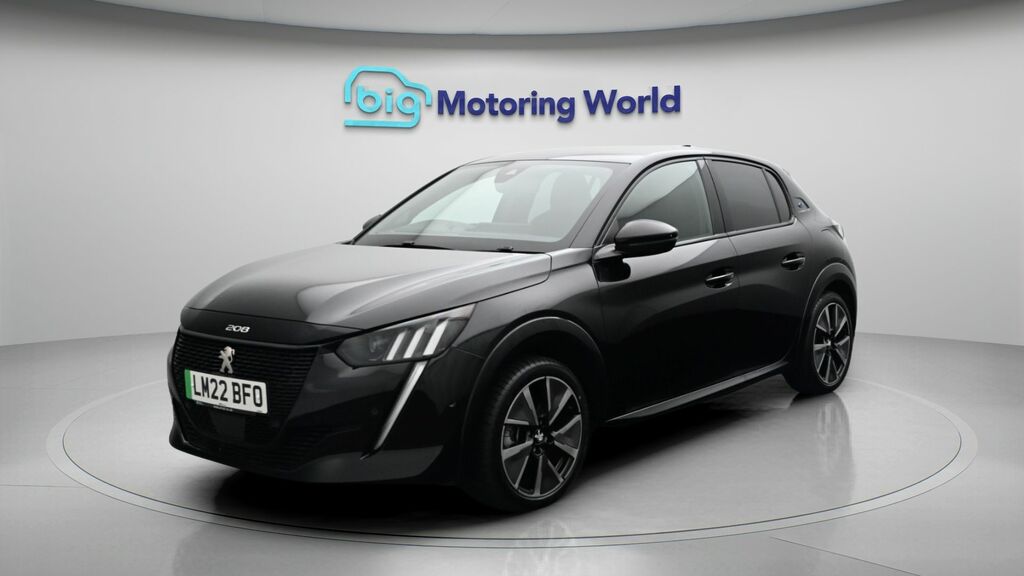 Peugeot e-208 Gt Black #3
