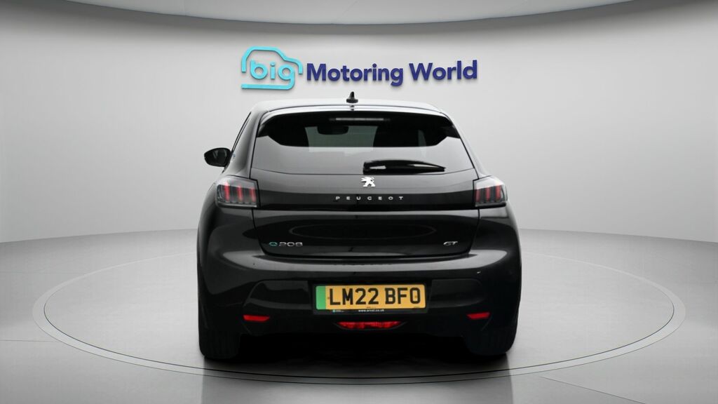 Peugeot e-208 Gt Black #6