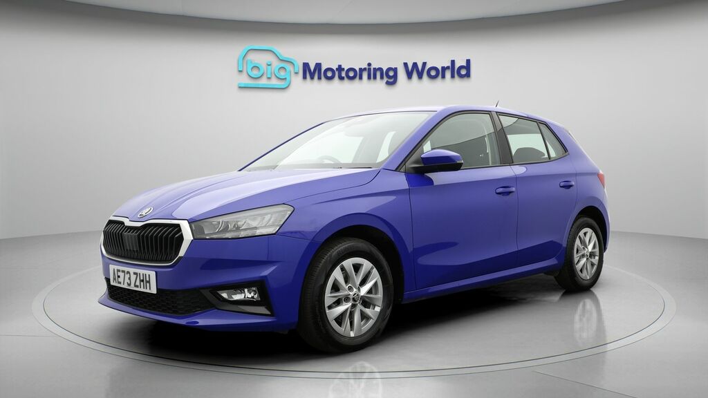 Skoda Fabia Se Comfort Blue #3
