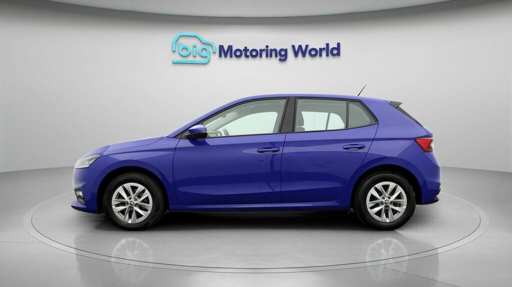 Skoda Fabia Se Comfort Blue #4