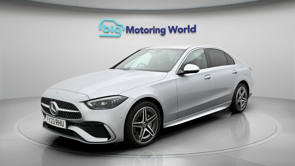 Mercedes-Benz C Class Amg Line Blue #3