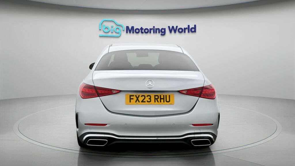 Mercedes-Benz C Class Amg Line Blue #6