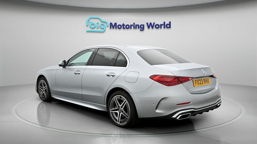 Mercedes-Benz C Class Amg Line Blue #5