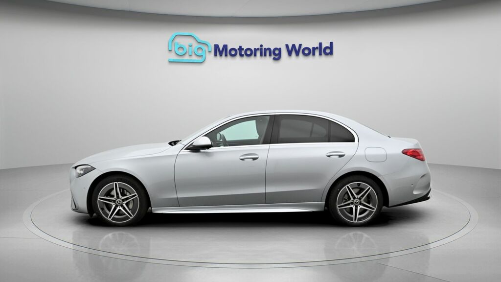 Mercedes-Benz C Class Amg Line Blue #4
