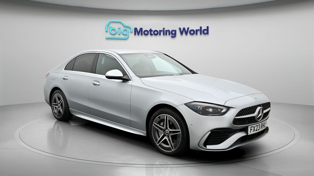 Mercedes-Benz C Class Amg Line Blue #1
