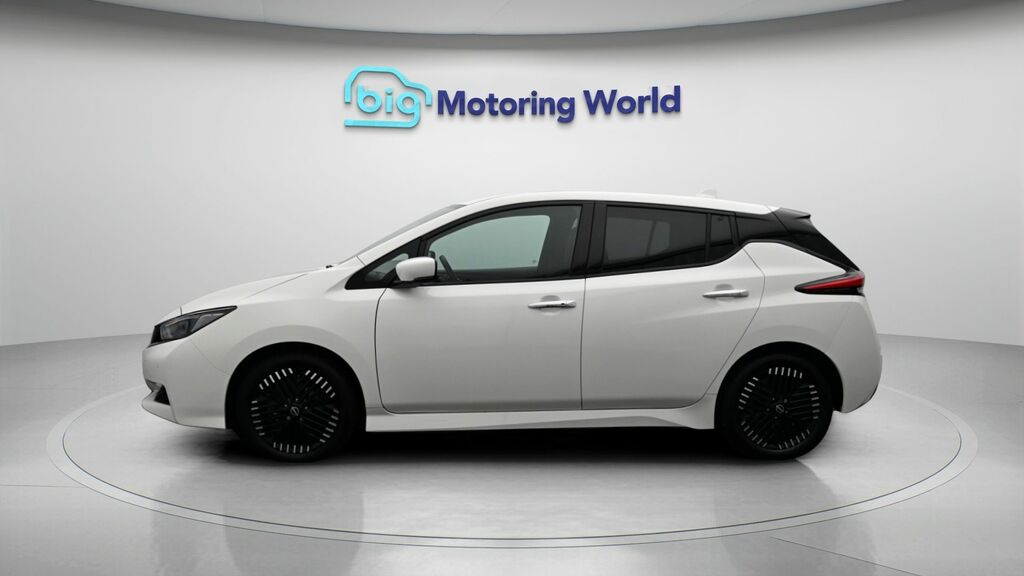 Nissan Leaf Shiro White #4