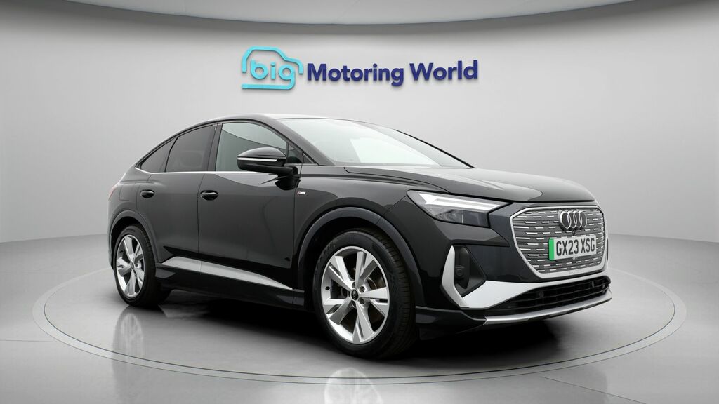 Audi Q4 E Tron S Line Black