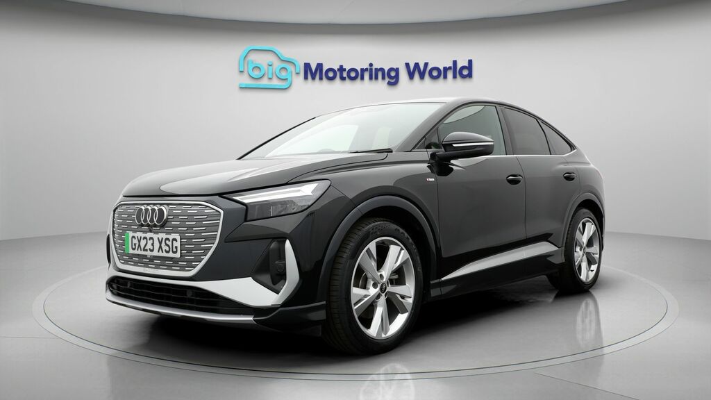 Audi Q4 E Tron S Line GX23XSG Black #3