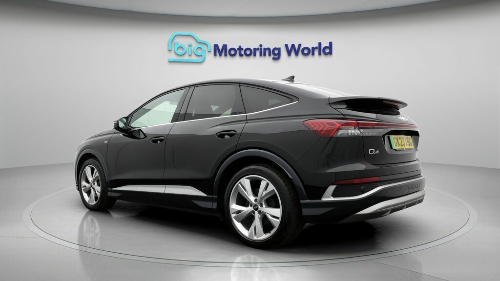 Audi Q4 E Tron S Line GX23XSG Black #5