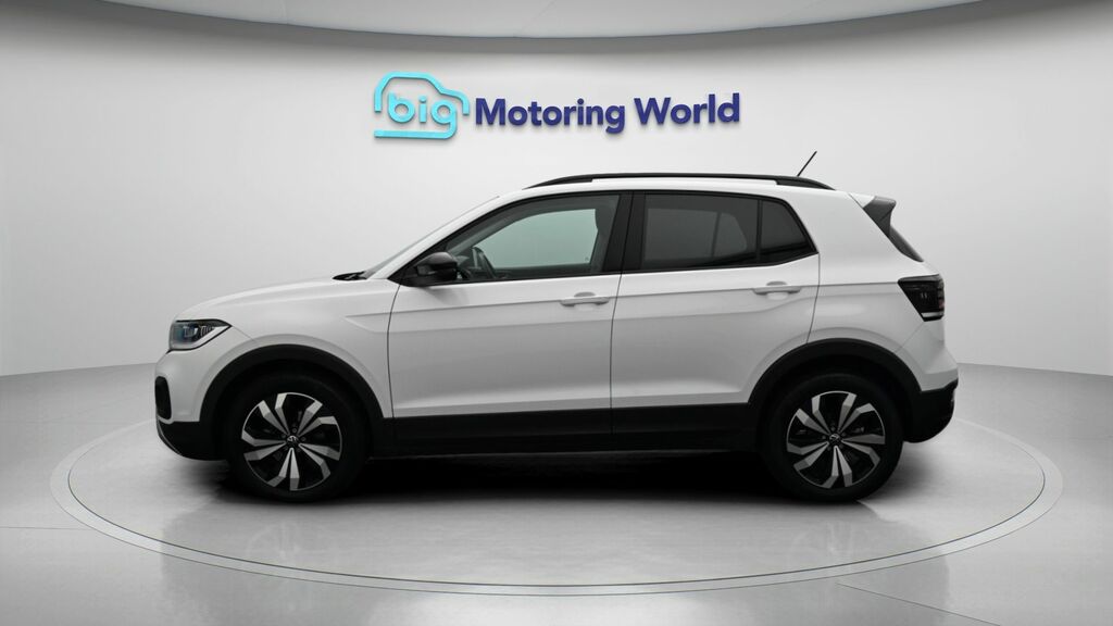Volkswagen T-Cross Black Edition White #4