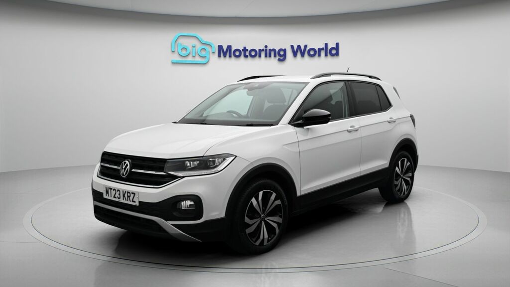 Volkswagen T-Cross Black Edition White #3
