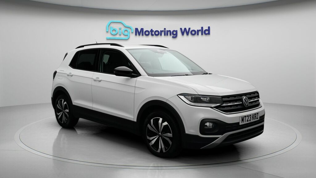 Volkswagen T-Cross Black Edition White
