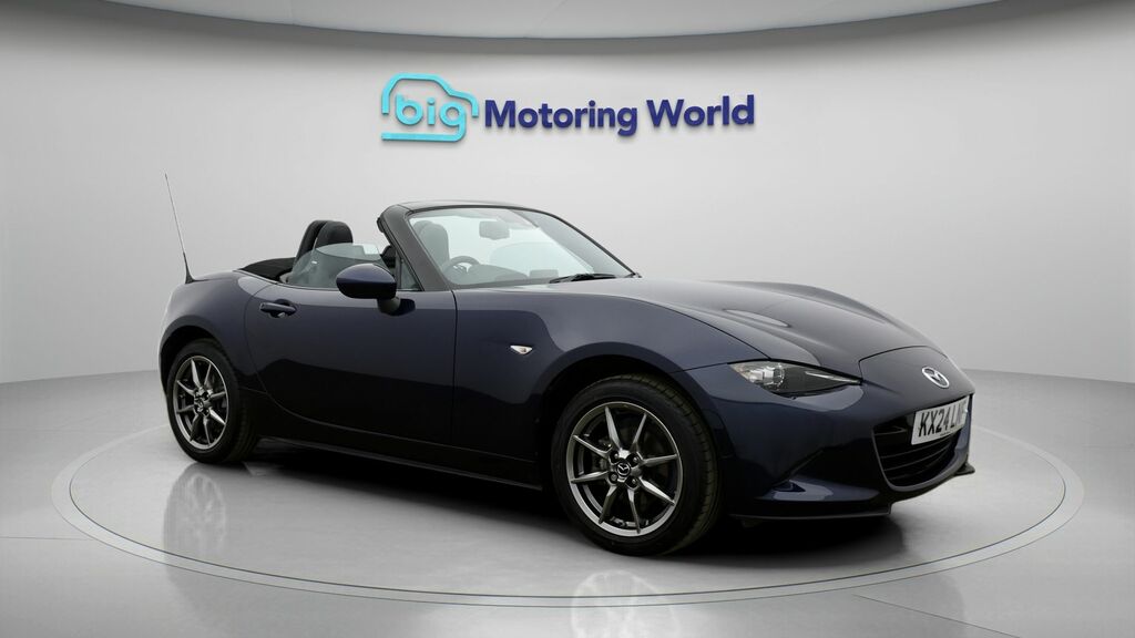 Mazda MX-5 2.0 Skyactiv-g Exclusive-line Roadster Euro 6 Ss Black #1