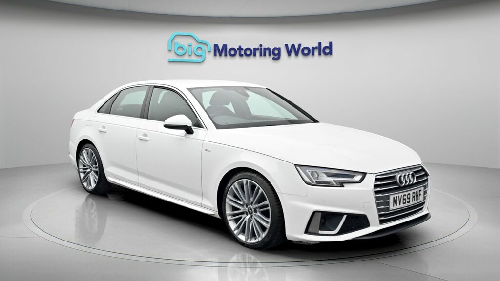 Audi A4 S Line White