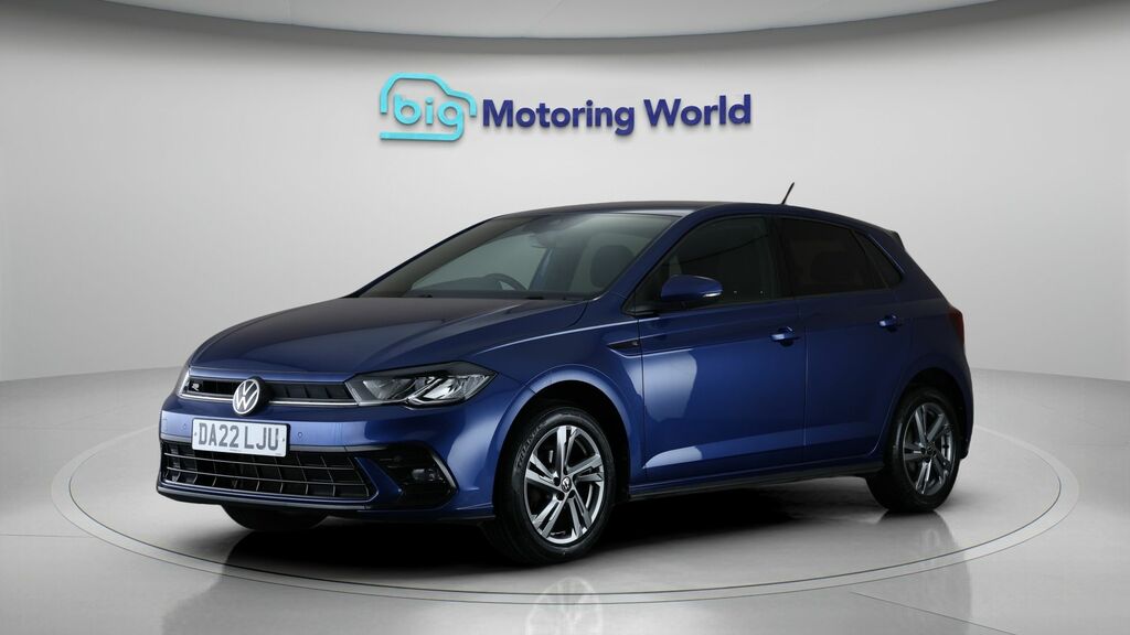 Volkswagen Polo R-line DA22LJU Blue #3
