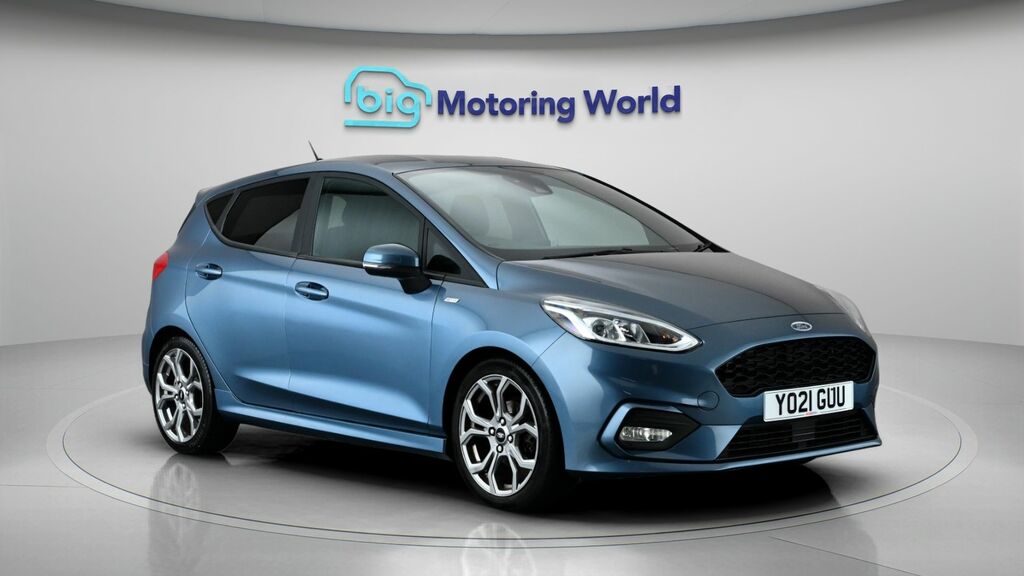 Ford Fiesta St-line Edition Blue
