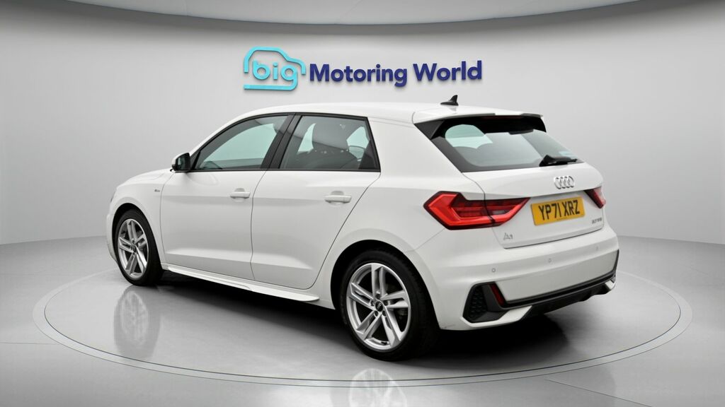 Audi A1 S Line YP71XRZ White #5