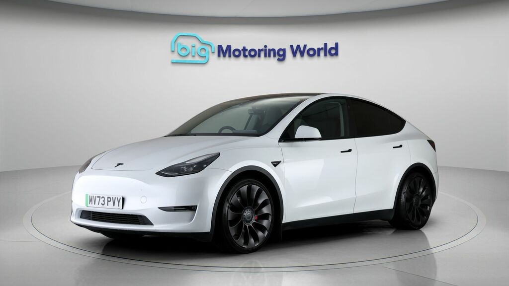 Tesla Model Y Performance White #3