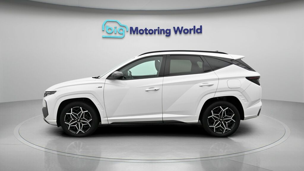 Hyundai Tucson N Line White #4