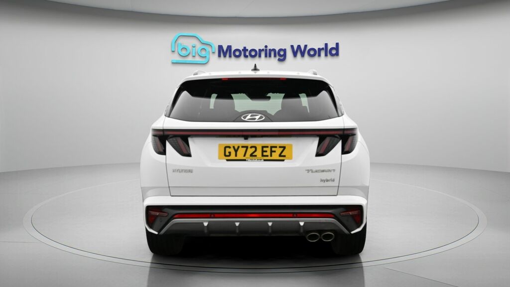 Hyundai Tucson N Line White #6