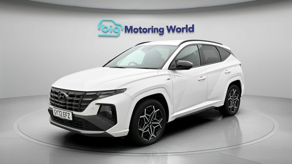 Hyundai Tucson N Line White #3