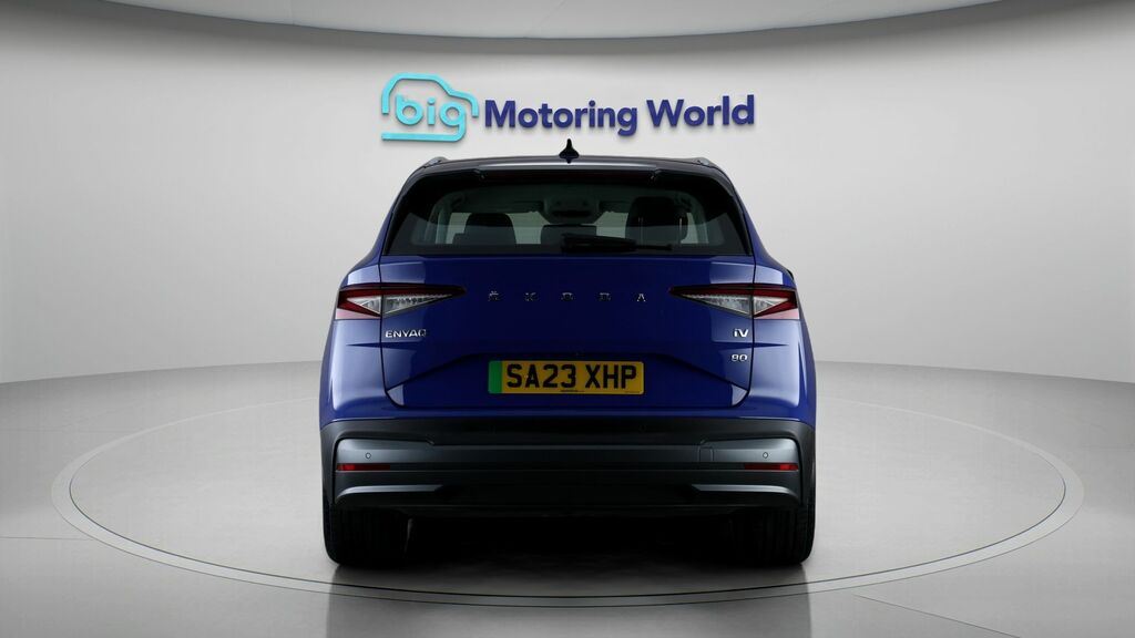 Skoda ENYAQ 80 Blue #6