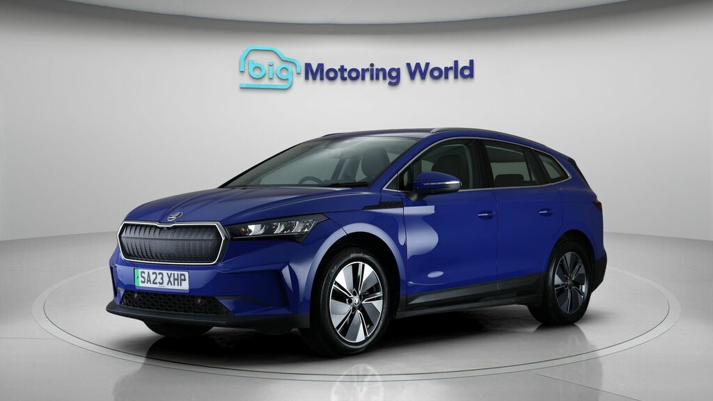 Skoda ENYAQ 80 Blue #3