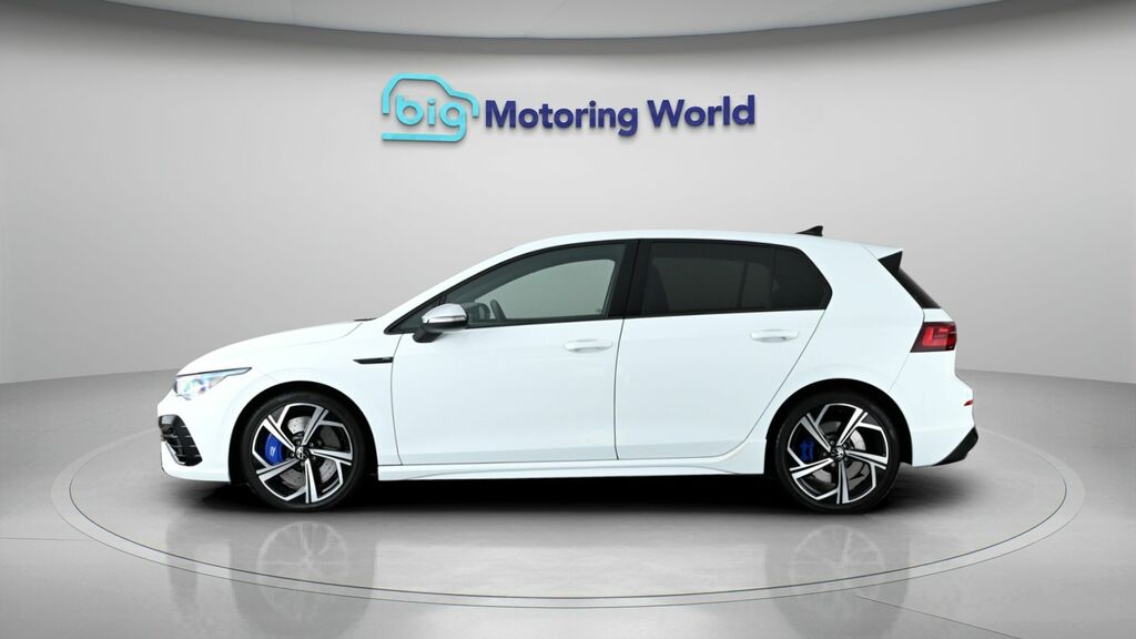 Volkswagen Golf R White #4