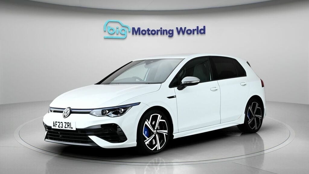 Volkswagen Golf R White #3