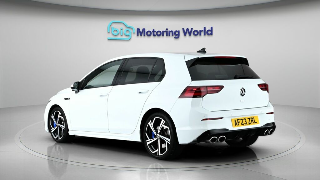 Volkswagen Golf R White #5