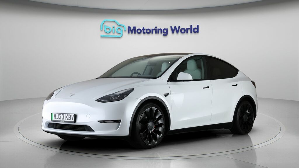Tesla Model Y Performance White #3