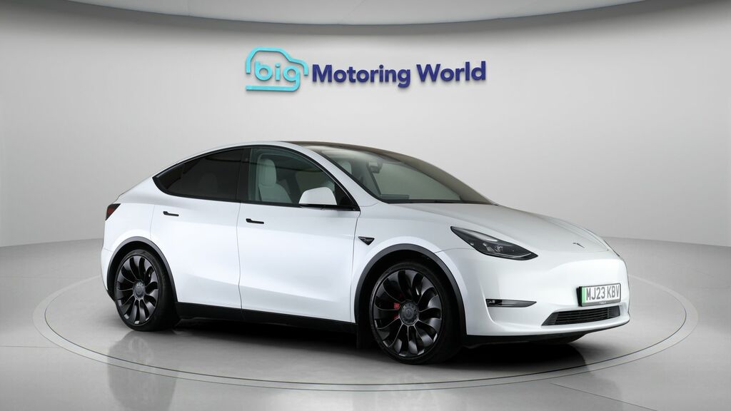 Tesla Model Y Performance White