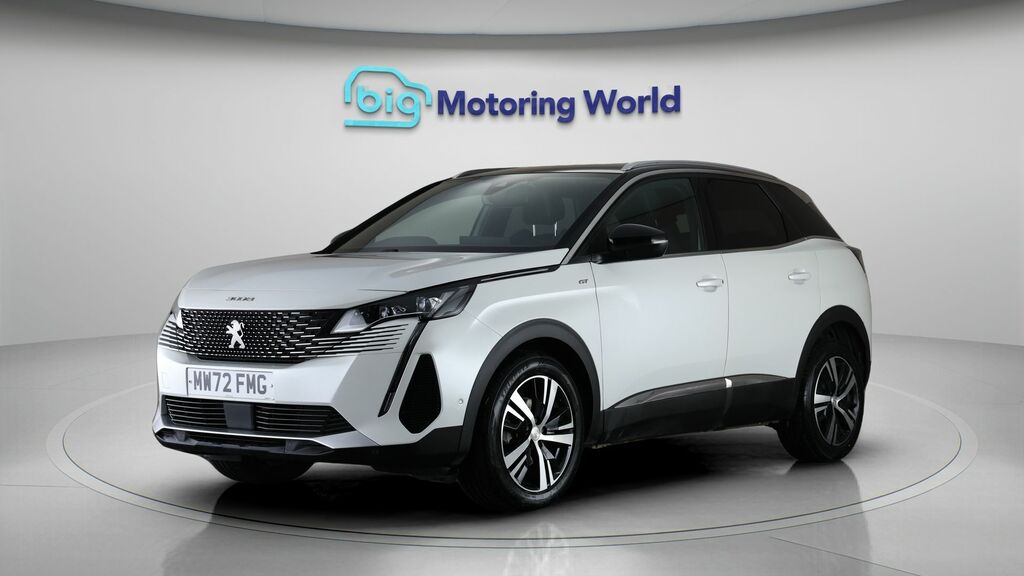 Peugeot 3008 Gt Line MW72FMG White #3