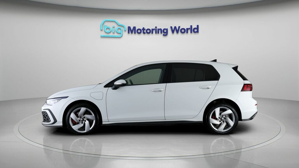 Volkswagen Golf Gte White #4